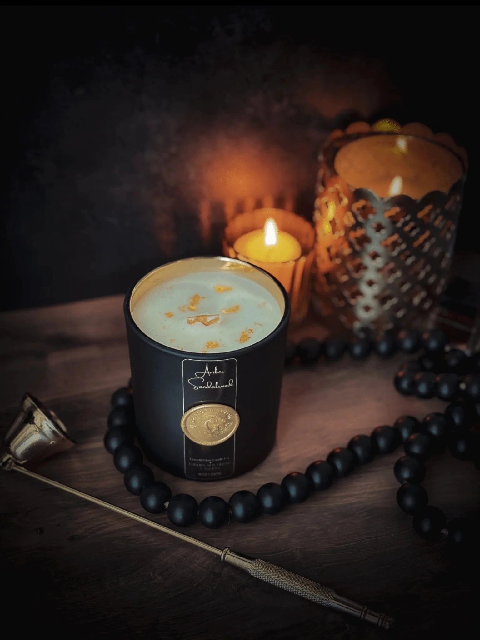Graceful Glow Candle Co. Candle Amber Sandalwood