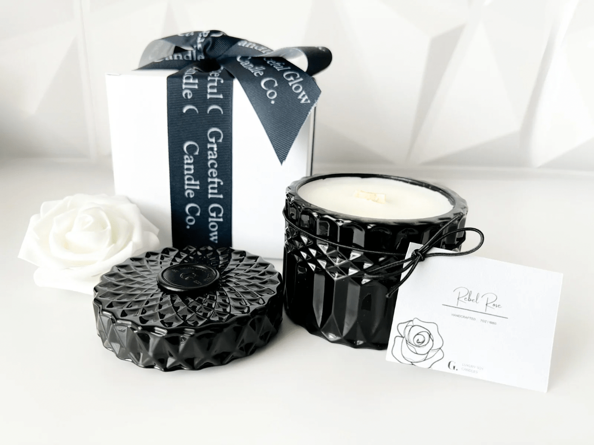 Graceful Glow Candle Co. Candle Rebel Rose